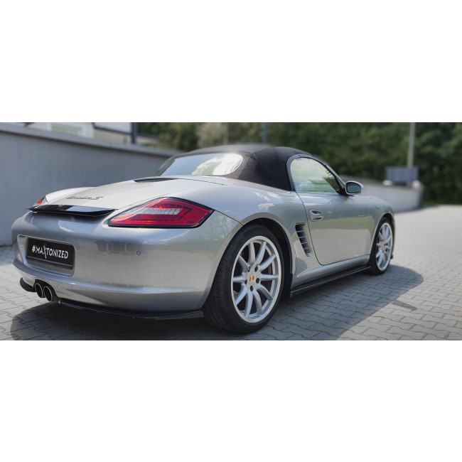 Αεροτομή / Spoiler Maxton Design Porsche Boxster 987 2004 - 2009 Μαύρο Γυαλιστερό - 1 Τμχ. - (PO-BO-S-987-CAP1G)