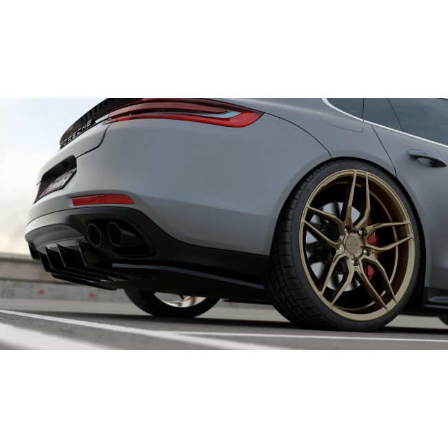 Πλαϊνά πίσω spoiler Maxton Design Porsche Panamera Turbo / GTS 971 μαύρο γυαλιστερό - (PO-PA-971-T-RSD1G)