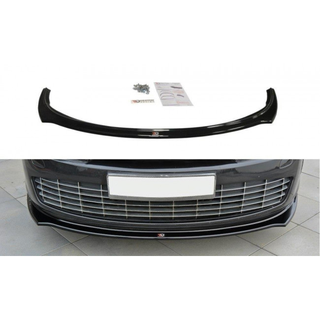 Spoiler / Χειλάκι εμπρός προφυλακτήρα Maxton Design Renault Laguna mk 3 Coupe Μαύρο Γυαλιστερό - (RE-LA-3-C-FD1G)