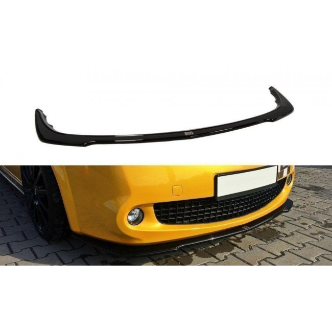 Spoiler / Χειλάκι εμπρός προφυλακτήρα Maxton Design Renault Megane II RS Carbon Look - (RE-ME-2F-RS-FD1C)