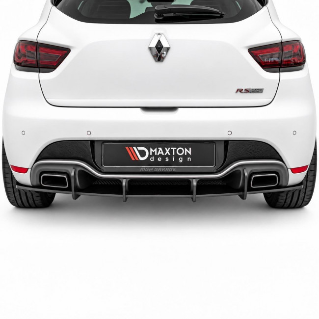 Κεντρικός Πίσω Διαχωριστής Street Pro Maxton Design Renault Clio 4 - RS - Mk4  (2013 - 2019) - (RECL4RSCNC-RS1B)
