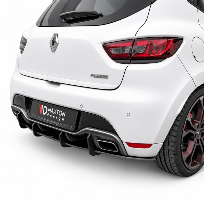 Κεντρικός Πίσω Διαχωριστής Street Pro Maxton Design Renault Clio 4 - RS - Mk4  (2013 - 2019) - (RECL4RSCNC-RS1B)