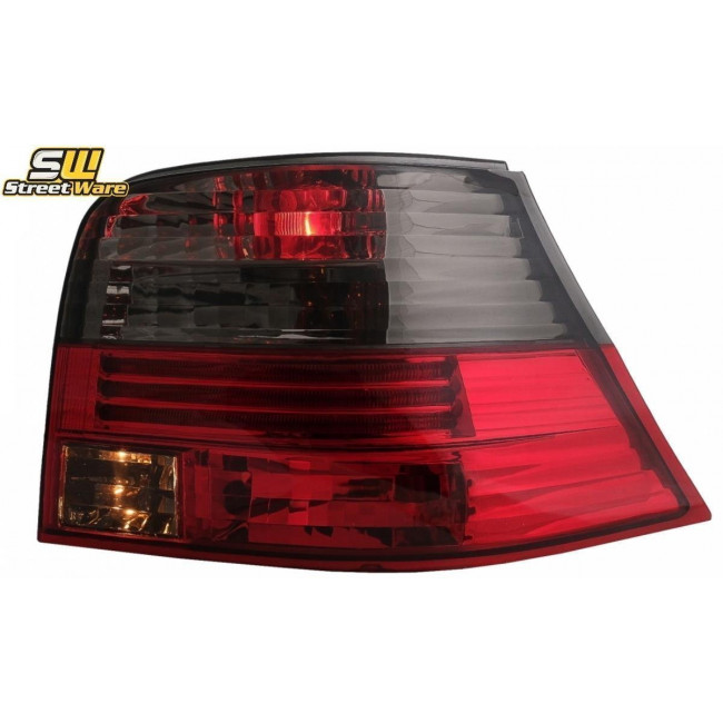 Φανάρια Πίσω VW Golf 4 - Look GTI - Κόκκινα / Smoke - 2 Τμχ. - (RV02DRS)