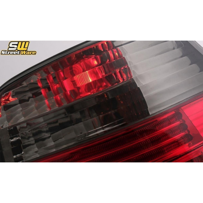 Φανάρια Πίσω VW Golf 4 - Look GTI - Κόκκινα / Smoke - 2 Τμχ. - (RV02DRS)