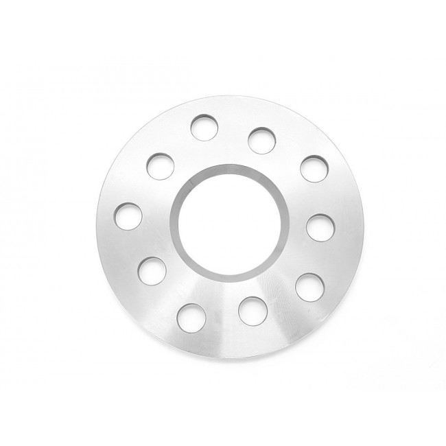 5mm Αποστάτες Τροχών SCC - Καρέ: 5x100 + 5x112 - Κέντρο: Φ57,1 mm - Al 7075 - Ασημί - 2 Tμχ. - (10205)