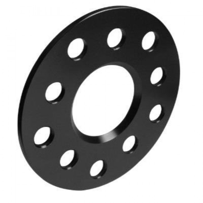 5mm Αποστάτες Τροχών SCC - Καρέ: 5x112 + 5x108 - Κέντρο: Φ63,4 mm - Al 6065 - Μαύρο - 2 Tμχ. - (10208W)