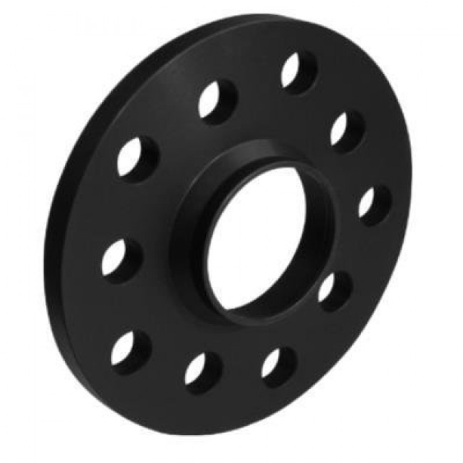 11mm Αποστάτες Τροχών Με Χειλάκι SCC - Καρέ: 5x112 - Κέντρο: Φ66,5 mm - Al 6065 - Μαύρο - 2 Tμχ. - (12670W)