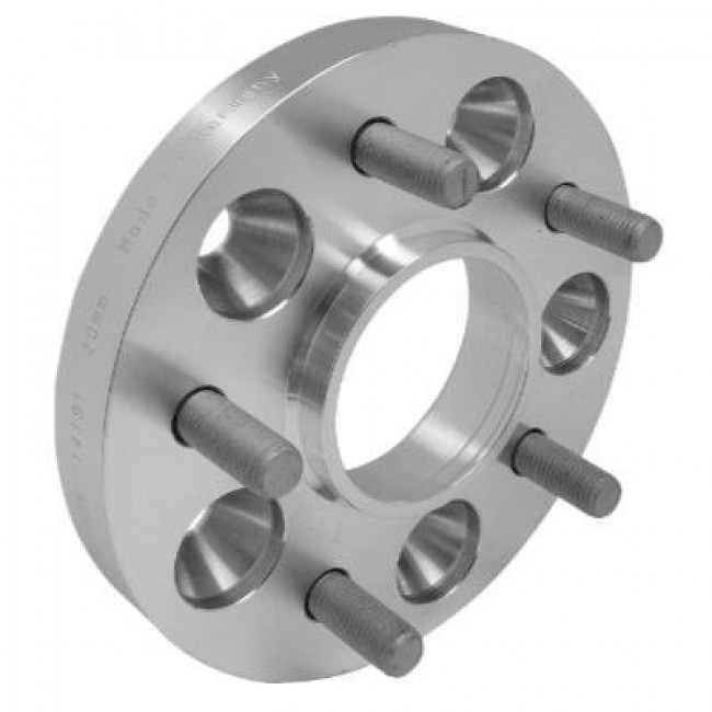15mm Αποστάτες Τροχών SCC - Καρέ: 4x100 - Κέντρο: Φ56,1 mm - Al 7075 - Ασημί - 2 Tμχ. - (15464S)