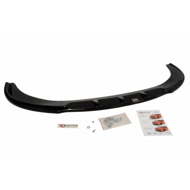 Spoiler / Χειλάκι εμπρός προφυλακτήρα Maxton Design SEAT IBIZA IV FR Μαύρο Γυαλιστερό - (SE-IB-4-FR-FD1G)