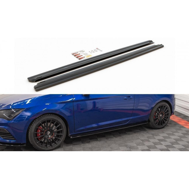 Προσθετο Μαρσπιε Seat Leon (5F) Cupra / FR - Carbon Look - (SE-LE-3-CU-3D-SD1C)