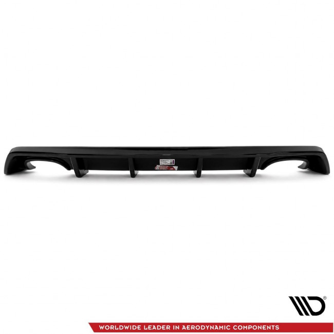 Splitter / Διαχύτης Πίσω Προφυλακτήρα Maxton Design Seat Leon Cupra MK3 (5F) - Μαύρο Γυαλιστερό - (SE-LE-3F-CU-RS1G)