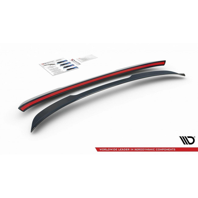 Αεροτομή / Spoiler Maxton Design Seat Leon MK3 Sportstourer Cupra ST - (Facelift Από 2017 Και Μετά) - Μαύρο Γυαλιστερό - (SE-LE-3F-CU-ST-CAP1G)