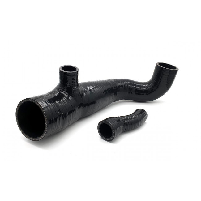 Kολάρο Σιλικόνης Εισαγωγής Mini Cooper S (R56) / Clubman R55 (2006–2015) Turbo - Μαύρο - 2 Τμχ. - (SW_SI_HO_R56)