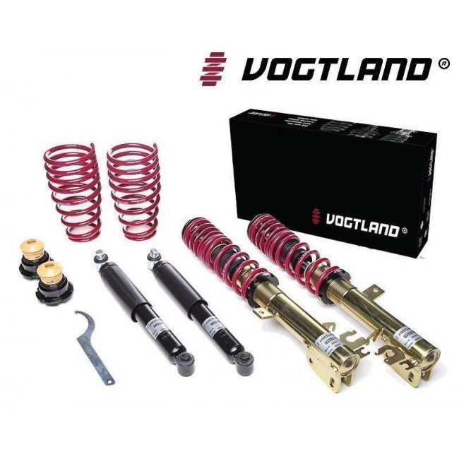 Ρυθμιζόμενη ανάρτηση καθ ύψος Vogtland Seat Leon, Typ 5F, only twist-beam rear axle, strut 50 mm, χωρίς ηλεκτρονικά αμορτισέρ - 4 τμχ. - (968828)