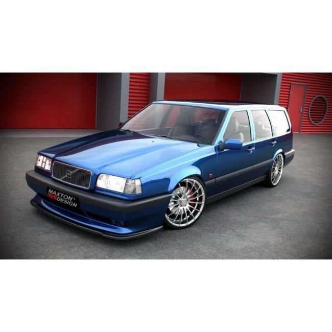Spoiler / Χειλάκι εμπρός προφυλακτήρα Maxton Design Volvo 850 R Μαύρο Γυαλιστερό - (VO-850-FD1G)
