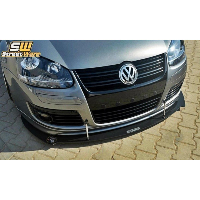 Spoiler / Χειλάκι + μπαράκια προφυλακτήρα Maxton Design VW GOLF 5 GTI 30TH - (VW-GO-5-GTI-30TH-CNC-FD1A)