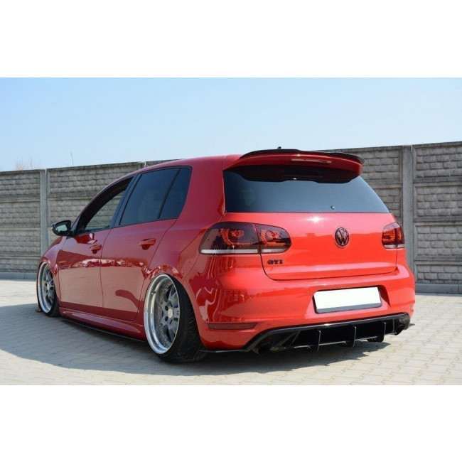 Αεροτομή / Spoiler Cup Maxton Design VW Golf 6 GTI / R - Μαύρο Γυαλιστερό - (VW-GO-6-GTI-CAP1G)