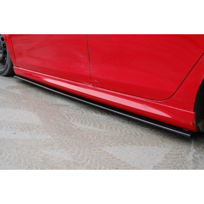 Πρόσθετα Πλαϊνά Μαρσπιέ Maxton Design VW Golf VI GTI 35TH / R20 μαύρο σαγρέ - (VW-GO-6-R20-SD1T)
