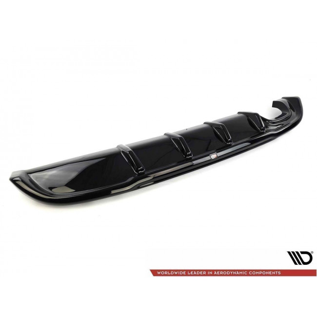 Διαχύτης Maxton Design VW Golf 6 - Αριστερή Έξοδος Εξάτμισης  - Μαύρο Γυαλιστερό - (VW-GO-6-RS1G)