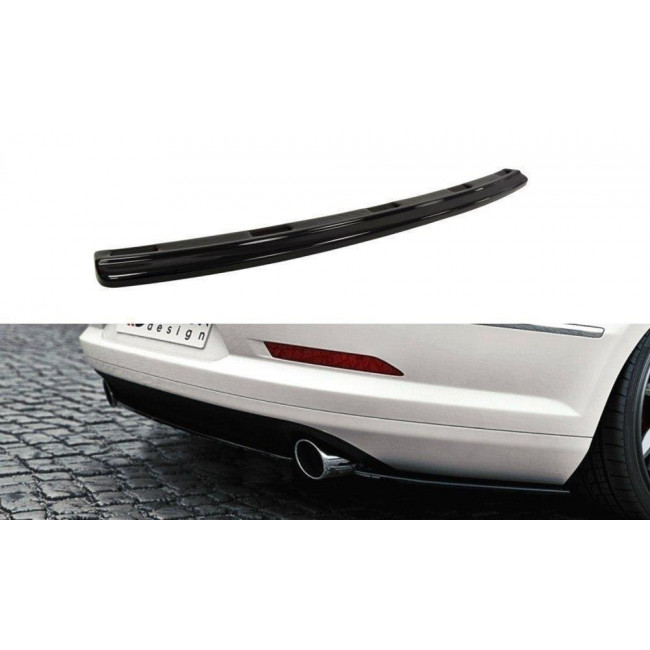 Splitter / Διαχύτης πίσω προφυλακτήρα Maxton Design VW Passat CC R36 RLINE Μαύρο Γυαλιστερό - (VW-PA-CC-R-LINE-RD1G)