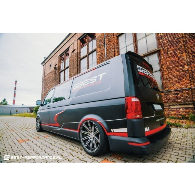Αεροτομή / Spoiler Maxton Design VW T6 μαύρο σαγρέ - (VW-T6-CAP1T)