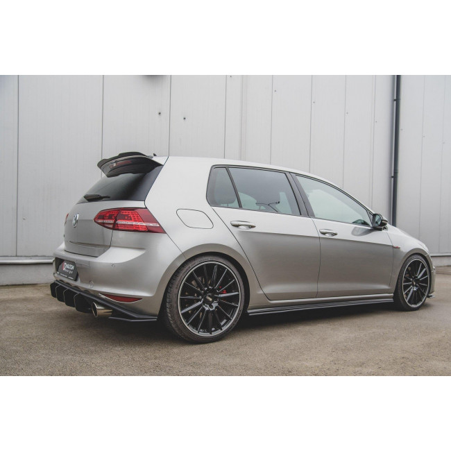 Πρόσθετα Πλαϊνά Μαρσπιέ Racing Durability Maxton Design VW Golf 7 - GTI - (VWGO7GTICNC-SD1B)