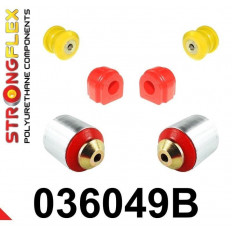 Strongflex Μπροστινο Κιτ Συνεμπλοκ  BMW 1 II (11-19) F20 / F21 RWD,2 I (13-21) F22 / F23 RWD,3 VI (13-20) F30 / F31 / F34 RWD,4 I (13-20) F32 / F33 / F36 RWD - 80Sha - 6 Τεμ. (036049B)