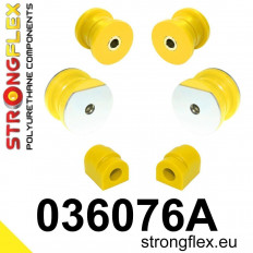Μπροστινό Κιτ Σινεμπλόκ Πολυουρεθάνης Strongflex BMW 5 II (81-88) E28,6 I (82-89) E24 - 90Sha - 6 Τμχ. - (036076A)