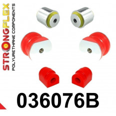Σινεμπλόκ Πολυουρεθάνης Strongflex Μπροστά Πλήρες Kit BMW 5 II (81-88) E28,6 I (82-89) E24 - 6Tμχ - 80Sha - (036076B)