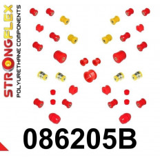 Strongflex Kit Πλήρες Μπροστά & Πίσω Σινεμπλόκ Πολυουρεθάνης Honda Prelude V (96-01) BB - 80ShA - 33/35  Τμχ. - (086205B)