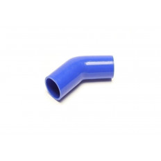 Κολάρο σιλικόνης μπλε 45° Γωνία συστολής 102mm, 57mm σε 51mm - (09B8008)