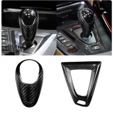 Διακοσμητικό Trim Λεβιέ Και Πλαίσιο Επιλογέα Carbon BMW M2 / M3 / M4 (F80 / F87 / F84) (2014-2020) - 2 Τμχ. (1005001781532202-MOD.AB-LHD)