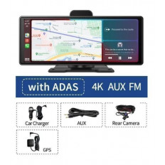Φορητό Ασύρματο Ταμπλό 10.26 " 4K Carplay & Android Auto WiFi GPS - 1 Τμχ. - (1005005378091725)