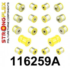Πίσω Κιτ Σινεμπλόκ Πολυουρεθάνης Strongflex Mercedes CLS C219 (04-10),E W211 (02-09),SL R230 (01-11) - 90Sha - 18 Τεμ. - (116259A)