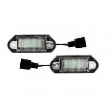 Σετ LED φώτα πινακίδας VW Golf / Vento / Jetta - Skoda Octavia - (15LEDLPL-VW-SK)