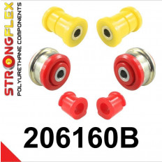 Σινεμπλόκ Πολυουρεθάνης Strongflex Μπροστά Πλήρες Kit Opel / Vauxhall Agila B (07-14),Suzuki Splash (08-15),Swift MZ/EZ (04-10) FWD / AWD - 6Tμχ - 80Sha - (206160B)