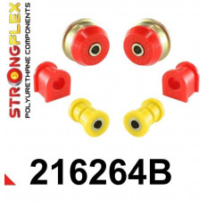 Μπροστινό Κιτ Σινεμπλόκ Πολυουρεθάνης Strongflex Toyota Avensis II (03-09) T25,  Corolla IX (01-07) E120 E130 - 80Sha - 6 Τμχ. - (216264B)