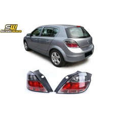 Φανάρια Πίσω Smoke Opel Astra H 07-10 (24893Set) - (24893SET)