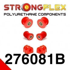6x Σινεμπλόκ Πολυουρεθάνης Strongflex μπροστινού άξονα κιτ - (276081B)