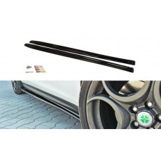 Πρόσθετα Πλαϊνά Μαρσπιέ Maxton Design Alfa Romeo Giulietta μαύρο σαγρέ - (AL-GU-1-SD1T)