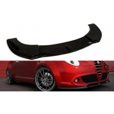 Spoiler / Χειλάκι εμπρός προφυλακτήρα Maxton Design Alfa Romeo Mito Μαύρο Γυαλιστερό - (AL-MI-FD1G)