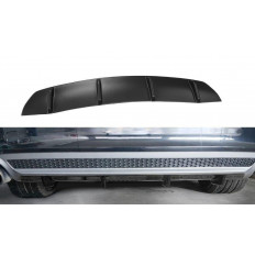 Splitter / Διαχύτης πίσω προφυλακτήρα Maxton Design Audi A7 Mk1 S-Line Carbon Look - (AU-A7-1-SLINE-RS1C)