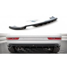 Διαχύτης Maxton Design Audi Q3 8U Facelift (2014 - 2018) - Μαύρο Γυαλιστερό - (AU-Q3-1F-SLINE-RD1G+RD2G)