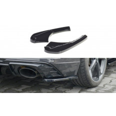 Πλαϊνά πίσω spoiler Maxton Design Audi RS3 8V FL Sportback μαύρο σαγρέ - (AU-RS3-8VF-RSD1T)