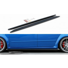 Μαρσπιέ Maxton Design Audi RS4 B7 μαύρο σαγρέ - (AU-RS4-B7-SD1T)