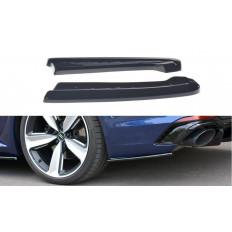 Πλαϊνά πίσω spoiler Maxton Design Audi RS4 B9 Avant μαύρο σαγρέ - (AU-RS4-B9-AV-RSD1T)