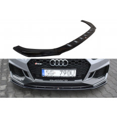 Spoiler / Χειλάκι εμπρός προφυλακτήρα Maxton Design Audi RS5 F5 Coupe / Sportback Carbon Look - (AU-RS5-2-FD1C)