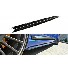 Πρόσθετα Πλαϊνά Μαρσπιέ Maxton Design Audi RS6 C5 μαύρο γυαλιστερό - (AU-RS6-C5-SD1G)