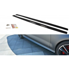 Πρόσθετα Πλαϊνά Μαρσπιέ Maxton Design Audi RS7 C7 FL look carbon - (AU-RS7-1F-SD1C)