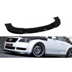 Spoiler / Χειλάκι εμπρός προφυλακτήρα Maxton Design Audi TT (8N) - Mαύρο Γυαλιστερό - (AU-TT-1-FD1G)